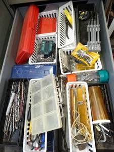 lot 1170 image: Mixed Lot of Drill Bits and More