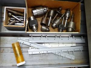 lot 1174 image: Tool Holders and Centers Lot