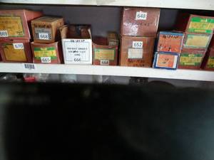lot 1206 image: Large Variety of Fasteners On Shelf as Photographed