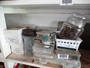 lot 1221 image: Lot of Bolts and Fittings