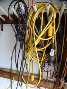 lot 1240 image: Cords and Work Light