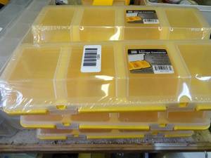 lot 1293 image: New Yellow Parts Organizers