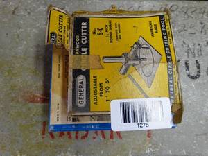 lot 1275 image: Circle Cutter  Rotary Planer  Tools