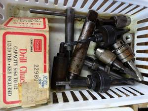 lot 1262 image: Lot of Tool Holders