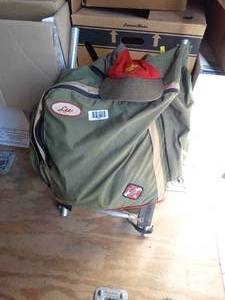 lot 1309 image: Vintage Cub Scout Items in Back Pack