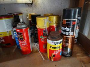 lot 1404 image: Variety of Chemicals