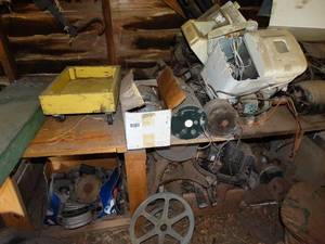 lot 1448 image: Huge Lot of Misc Metal and Electric Motors