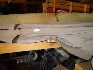 lot 1450 image: Large Table Umbrella