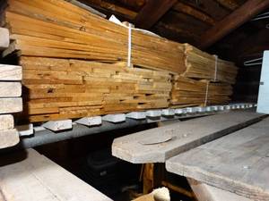 lot 1487 image: Lot of Short Sections of a Variety of Wood