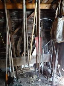 lot 1475 image: Variety of Long Handled Tools 
