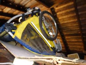 lot 1485 image: Bike  Bicycle Two Wheeled Kid or Pet Trailer