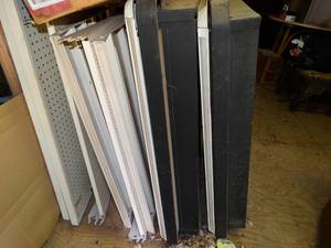 lot 1502 image: Shop Metal Shelves  Bed Springs 