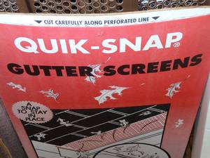 lot 1518 image: Case of new Gutter Screens