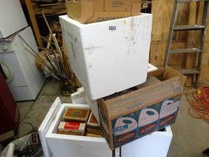 lot 1568 image: HUGE Lot of Cigar Boxes