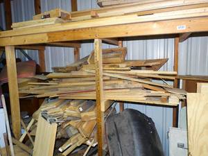 lot 1571 image: HUGE lot of Wood