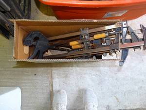lot 1574 image: Box of Quality Clamps