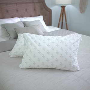 lot 2388 image: MyPillow Premium Bed Pillow 2 Pack StdQueen, Green