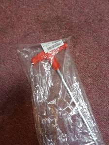 lot 2405 image: (GG) Pool Deck Anchor Allen Wrench Hex Key Tool for Swimming Pool Cover Deck Anchor