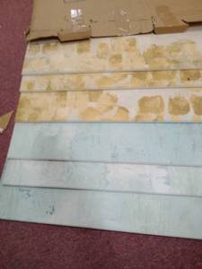 lot 2411 image: ATS Acoustic Panel 24x24x0.4 Fire Rated, Square Edge (Platinum)