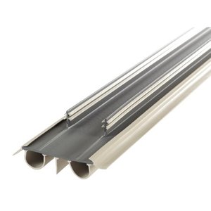 lot 3526 image: M-D Building Products 43820 36-in Beige Under Door Seal for Doors with Notched Kerfs