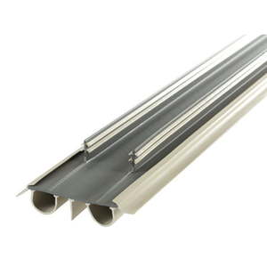 lot 3528 image: M-D Building Products 43820 36-in Beige Under Door Seal for Doors with Notched Kerfs