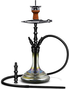 lot 6019 image: Tall Shisha Hookah Set