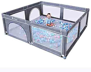 lot 6052 image: TODALE Baby Playpen for Toddler