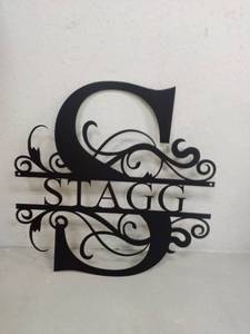 lot 6060 image: Stagg Last Name Home Decor