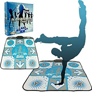 lot 8003 image: Ultimate Dance Dance Revolution X-Treme Dance Pad Platinum