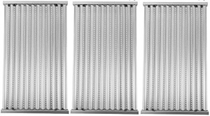 lot 8037 image: 17 Stamped Emitter Plates for Charbroil 463242715, 463276016, 466242715, 463242716, 466242815, Charbroil Tru Infrared Grill Replacement Parts, CHRG533-0009-W1, Lowes 606682, 639322 Gas Grill, 3PCS