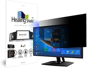 lot 8040 image: 32 Wide Monitor Privacy Screen Protection Filter Healing Shield Widescreen Monitor Blue-Light Anti-Glare Data Confidentiality Anti-Scratch retail $92.00