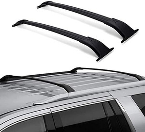 lot 8063 image: Roof Rack Cross Bars 2015-2020 for GMC Yukon Chevrolet Tahoe Suburban Cadillac Escalade Escalade ESV (Black), Item May Differ From Stock Photos