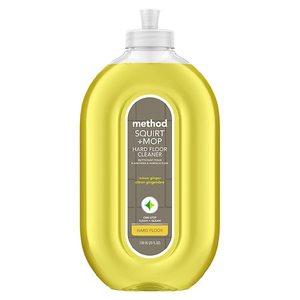 lot 8503 image: Method Squirt  Mop Hard Floor Cleaner, Lemon Ginger, 25 Ounce