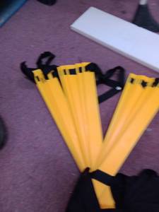 lot 9071 image: Rung Agility Ladder Speed Ladder Training Ladder for Soccer, Speed, Football Fitness Feet Training Carry Bag Agility Training Equipment