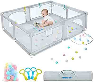 lot 9108 image: Baby Playpen