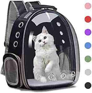 lot 9158 image: Henkelion Cat Backpack Carrier