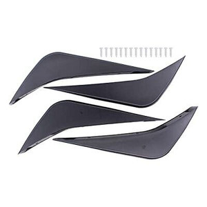 lot 9167 image: NewYall Pack of 4 Rear Bumper Air Diffuser Fin
