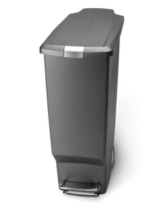 lot 6059 image: simplehuman 40L Slim Step Can