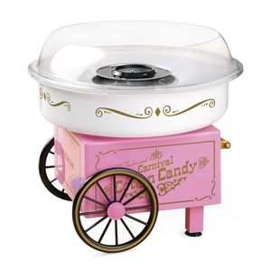 lot 6075 image: Nostalgia PCM306PK Vintage Hard & Sugar-Free Candy Cotton Candy Maker