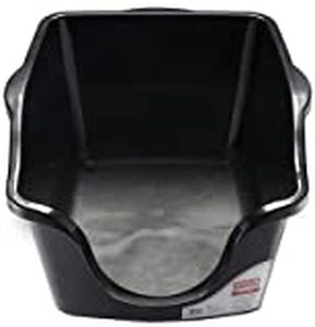 lot 6077 image: Nature s Miracle High-Sided Cat Litter Box Easy-Clean Spout 18.25 x 23.40
