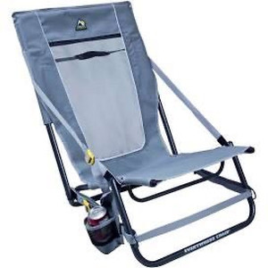 lot 6106 image: GCI Outdoor Everywhere Portable Hillside Chair - small stain
