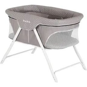 lot 6113 image: Dream On Me, Traveler Portable Bassinet, Twinkle Grey