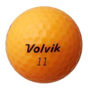 lot 872 image: Volvik Power Soft Golf Balls Dozen - Gloss Orange