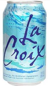 lot 911 image: La Croix Pure Sparkling Water - 12 oz cans - Pack of 14
