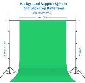 lot 951 image: 8.5ft x 10ft Background Support System