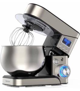 lot 961 image: Stand Mixer, 1200W Stainless Steel Mixer 5.3-QT (Retails $169.99)