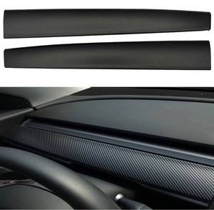lot 962 image: Tesla Model Y Dashboard Cover Matte Carbon Fiber
