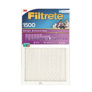 lot 981 image: 3M 2010DC-6 Filtrete Ultra Allergen Reduction Filters - 4 Pack