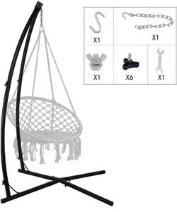 lot 986 image: Hammock chair Stand only