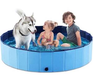 lot 988 image: Foldable Dog Pet Bath Pool XL